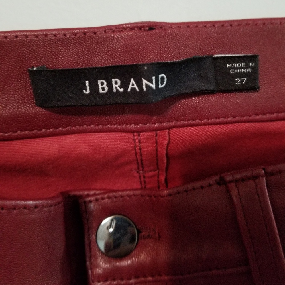 Lamb Skin J Brand Celeb Worn